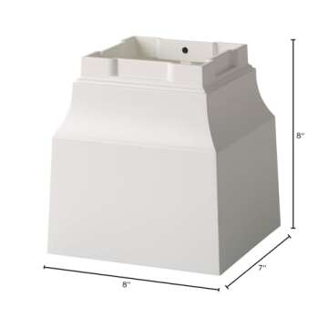 Balmoral Mailbox Post Base Cuff