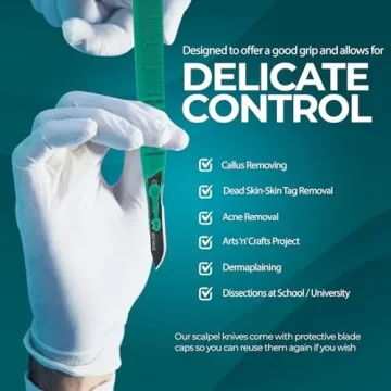 Disposable Scalpel Blades for Precision in Aesthetics & Crafts