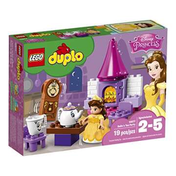 LEGO DUPLO Disney Belle’s Tea Party 10877 Building Blocks (19 Pieces)