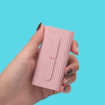 Dental Floss Picks Portable Dispenser – Travel Case with 168 Floss Sticks for Effective Oral Care ...