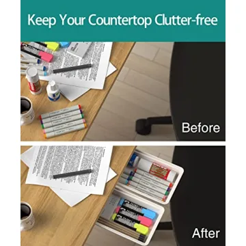 SVNNELP Under Desk Drawer Organizer for Tidy Workspaces