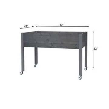 CedarCraft Elevated Planter - Perfect for Gardening Access