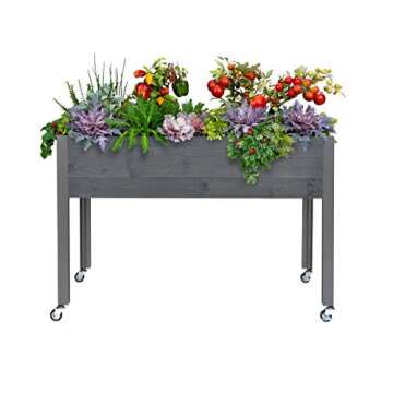 CedarCraft Elevated Planter - Perfect for Gardening Access