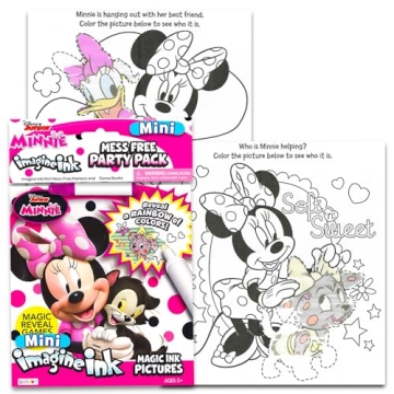 Disney Minnie Mickey Mouse Imagine Ink Book Bundle Mess-Free