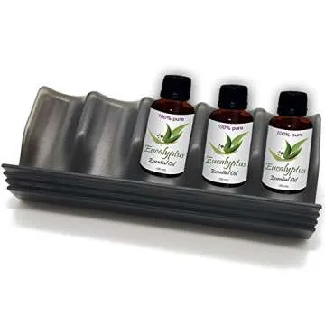 RONYOUNG 8PCS Shelf Essential Oils Storage Racks Oil Bottles Expandable Essential Oil Holders Convenient Storage For Organizing Displaying Spice Oils Racks