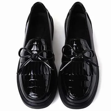 Stylish VOCNTVY Women's Penny Loafers Slip-On Comfort Shoes