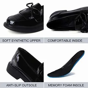 Stylish VOCNTVY Women's Penny Loafers Slip-On Comfort Shoes