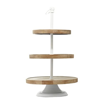 Stylish Deco 79 Farmhouse Wood Tiered Server for Any Occasion