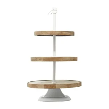 Stylish Deco 79 Farmhouse Wood Tiered Server for Any Occasion