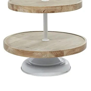 Stylish Deco 79 Farmhouse Wood Tiered Server for Any Occasion