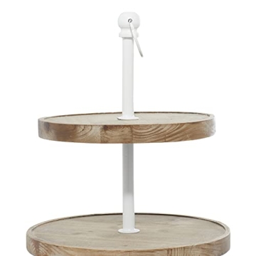 Stylish Deco 79 Farmhouse Wood Tiered Server for Any Occasion