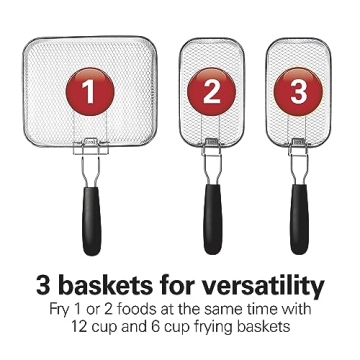 Hamilton Beach Electric Deep Fryer 4.5 Liters Capacity