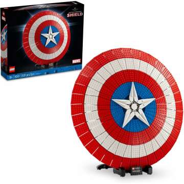 LEGO Marvel Captain America’s Shield Model Kit