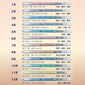 Sakura Glitter Gel Pens Vibrant 12 Color Set for Art