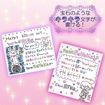 Sakura Glitter Gel Pens Vibrant 12 Color Set for Art