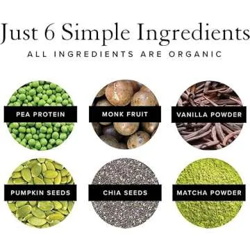 Truvani Vegan Pea Protein Powder | Organic | 20g Protein