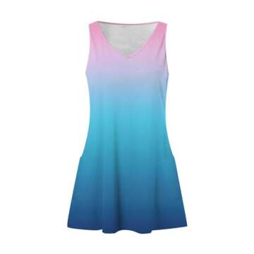 LAYHTKTL Summer Dresses for Women Beach Cover Ups