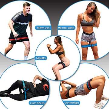 The Better Band: Glute, Squat, Booty, Unique Fabric Resistance Band, Adjustable, Non-Slip, Comfortab...