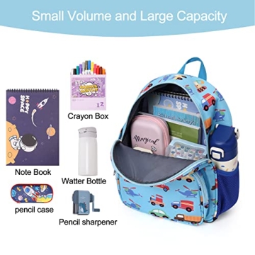 Durable Toddler Backpack for Kids with Fun Designs
