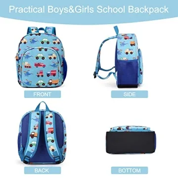 Durable Toddler Backpack for Kids with Fun Designs