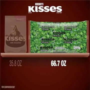 HERSHEY'S KISSES Milk Chocolate Bulk Bag 66.7 oz