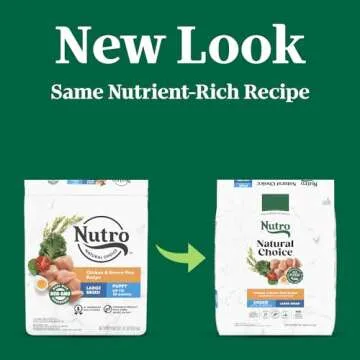 Nutro Natural Choice Large Breed Puppy Dry Dog Food, Chicken and Brown Rice Recipe, 30 lbs.