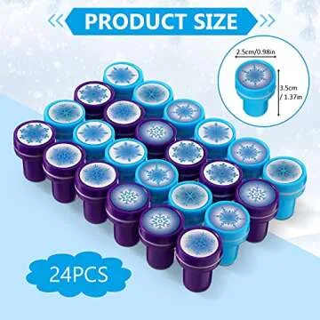 Creative Winter Art & Craft Stamps Set for Kids