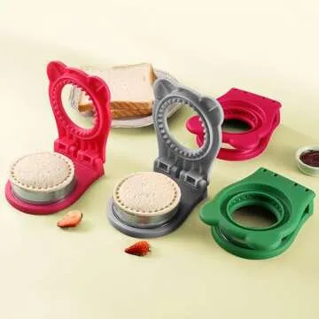 BOSIDETOOL Sandwich Cutter for Crustless Kid-Friendly Lunches