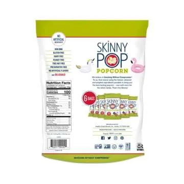 SkinnyPop Popcorn Snack Packs - Healthy Gluten-Free Treats