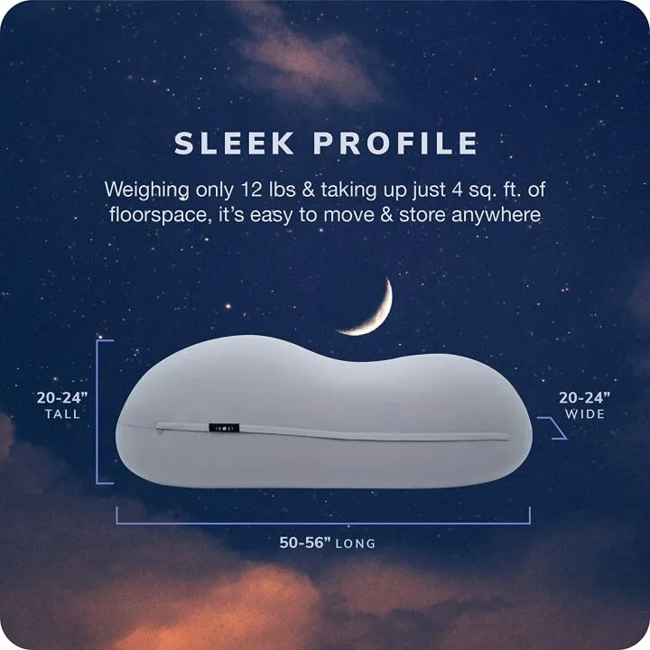Moon Pod Beanbag Chair for Stress Relief & Comfort