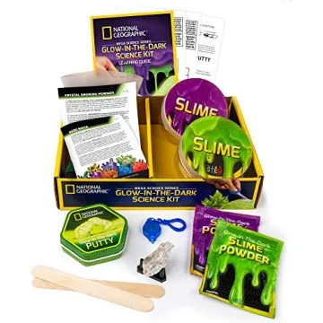 NATIONAL GEOGRAPHIC Mega Science Kit Glow Lab Crystal Growing