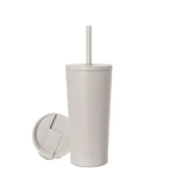 Simple Modern Insulated Tumbler with Lid and Straw | 20oz | Classic Collection | Iced Coffee Cup | T...