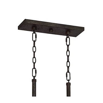 Franklin Iron Works Eldrige Chandelier with Pot Rack