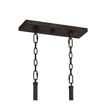 Franklin Iron Works Eldrige Chandelier with Pot Rack