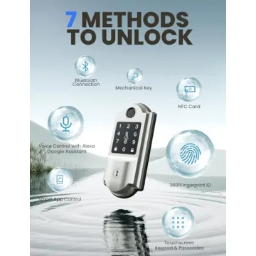 Smart Lock: Keyless Entry with WiFi & Fingerprint Security