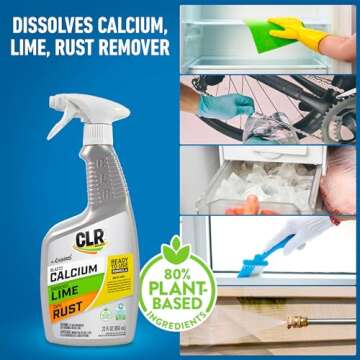 CLR Brands® Automotive Calcium, Lime & Rust Remover Spray, Cleaning Spray for Multiple Surfaces, EP...