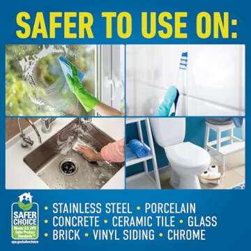 CLR Brands® Automotive Calcium, Lime & Rust Remover Spray, Cleaning Spray for Multiple Surfaces, EPA Safer Choice Certified, Ammonia, Phosphate and Bleach Free Cleaner, 22 oz