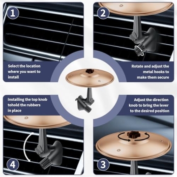 Car Cymbal for Fun Driving! Mini Drum Crash Cymbal
