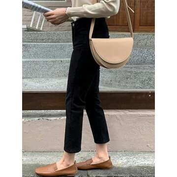 Stylish Women's Black Straight Jeans - High Waist Stretch & Versatile Fit