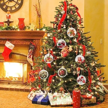 2.75" Clear Plastic Fillable Ornaments - Pack of 10