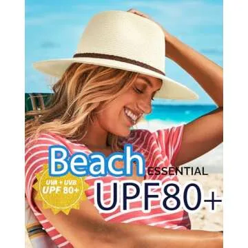 Stylish FURTALK Sun Hat for Women with UPF 80+ Protection