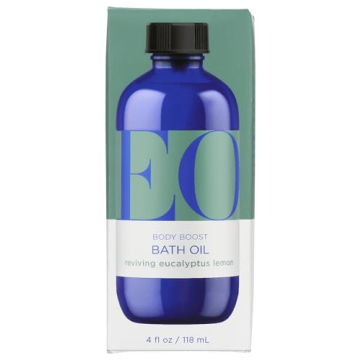 EO Eucalyptus Lemon Bath Oil for Stress Relief and Hydration