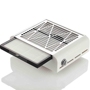 Miss Sweet Electric Nail Dust Collector for Manicure White