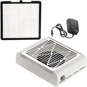 Miss Sweet Electric Nail Dust Collector for Manicure White