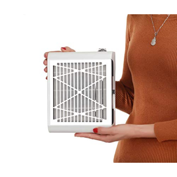 Miss Sweet Electric Nail Dust Collector for Manicure White