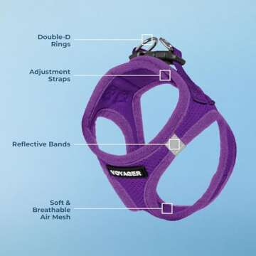 Voyager Step-in Air Dog Harness - Safety & Comfort for Pets
