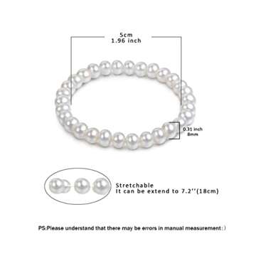 Kim Carrey Pearl Bracelets for Weddings & Bridesmaids