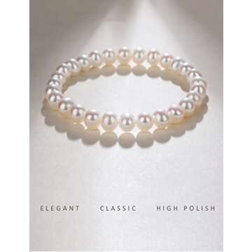Kim Carrey Pearl Bracelets for Weddings & Bridesmaids