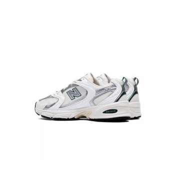 New Balance Women's 530 Sneakers, White/White, 6 Medium US