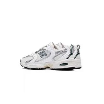 New Balance Women's 530 Sneakers, White/White, 6 Medium US